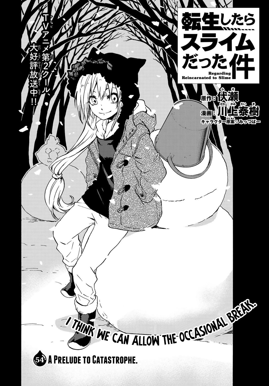 Tensei Shitara Slime Datta Ken, Chapter 54 image 02
